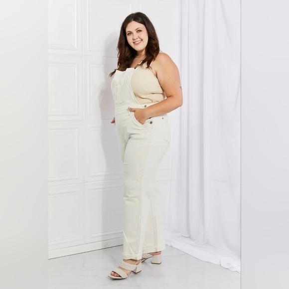 Judy Blue Garment Dyed Overalls Jumper Plus Size 2XL 18W-20W NWT - Picture 4 of 11